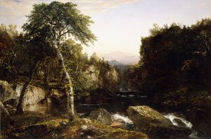 Franconia-Berge, 1854 von John Frederick Kensett
