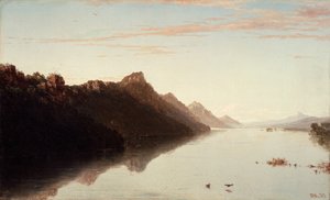 Blick auf den oberen Mississippi von John Frederick Kensett