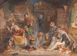 Gastfreundschaft in den Highlands von John Frederick Lewis