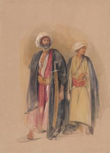 Scheich Hussein von Gebel Tor und sein Sohn