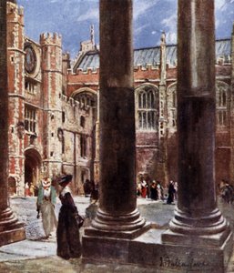 Clock Court, Hampton Court Palace, Richmond upon Thames, London von John Fulleylove