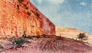 Jerusalem. - Das Dreifach-Tor des Tempelbereichs, 1902