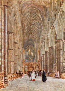 Schiff von Westminster Abbey
