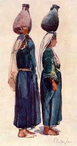 Studien syrischer Bäuerinnen, 1902 von John Fulleylove