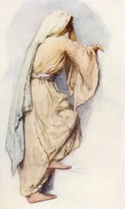 Studie für Festtagskleidung syrischer Frauen von John Fulleylove