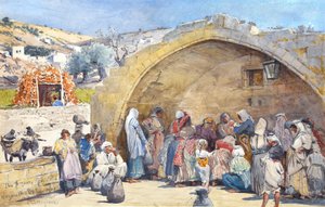 Der Brunnen der Jungfrau in Nazareth