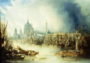 Ein Blick auf London mit St.