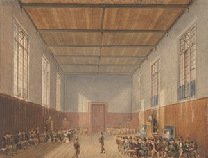 Die Halle, Rugby School von John Gendall