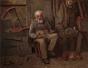 Bootsbauer, ca. 1904 von John George Brown