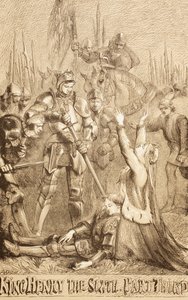 Heinrich VI., Teil III, 1890 von John Gilbert