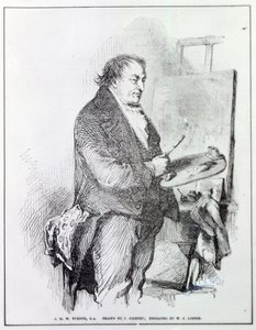 Joseph Mallord William Turner, graviert von W.J. Linton, ca. 1837