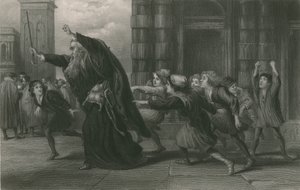 Shylock nach dem Prozess, Der Kaufmann von Venedig