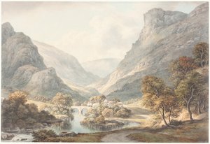 Ansicht von Dovedale von John Glover