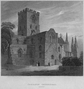 Kathedrale von Carlisle, Cumberland, 1814