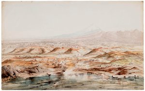 Aquarell von New Plymouth