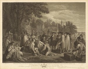 William Penns Vertrag mit den Indianern