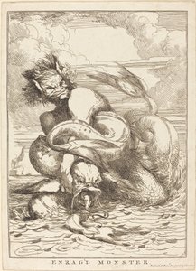 Wütendes Monster von John Hamilton Mortimer
