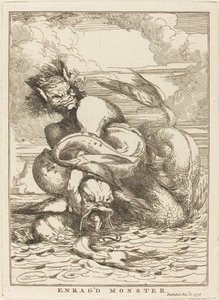 Wütendes Monster von John Hamilton Mortimer