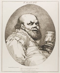Falstaff von John Hamilton Mortimer