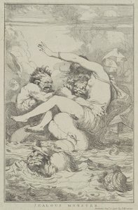 Eifersüchtiges Monster von John Hamilton Mortimer