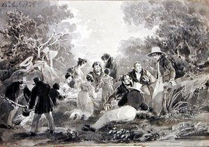 Ein Picknick am See von John Harden