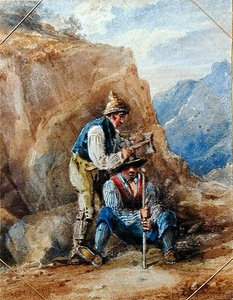 Steinbrucharbeiter von John Harden