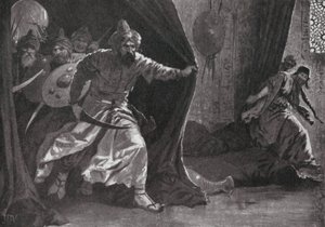 Aufstand der königlichen Garde in Damaskus von John Harris Valda