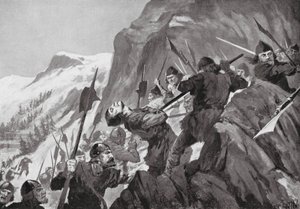 Die Schlacht von Morgarten von John Harris Valda