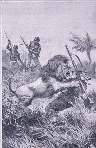 Das Ende von Livingstone, Newnes Pictorial Knowledge, veröffentlicht von Newnes, ca. 1950er Jahre