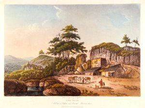 Kalköfen. Eine Ansicht bei Clifton nahe Bristol, Gloucestershire, 1798
