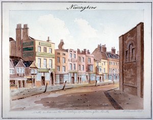 Newington, Southwark, London, 1825