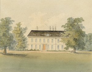 Pfarrhaus des Rev. Drummond, 1823