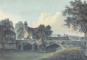 Der Eingang zu König Johns Palast, Eltham, Kent