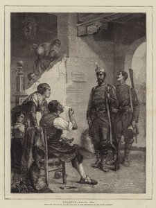 Einquartiert, Spanien, 1874 von John Haynes Williams