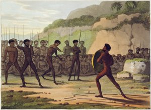 Der Prozess, graviert von Matthew Dubourg, veröffentlicht von Edward Orme, 1813