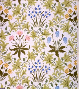 Celandine-Tapetendesign, Ende 1896