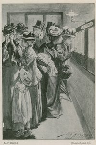 Die Verlustliste im Kriegsministerium von John Henry Frederick Bacon