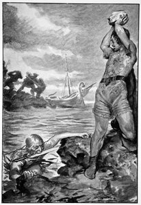 Thorbion hob den riesigen Stein von John Henry Frederick Bacon