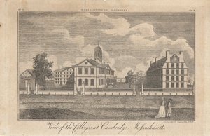 Ansicht der Colleges in Cambridge, Massachusetts