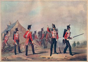 Regimenter der leichten Infanterie, 90. leichte Infanterie, 19. Jahrhundert, 1909