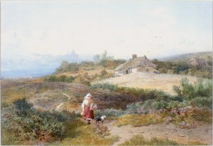Hüttenszene von John Henry Mole