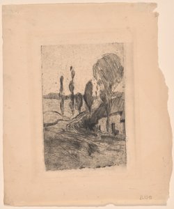 Französische Landschaft von John Henry Twachtman