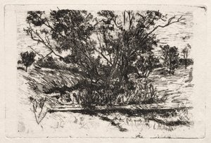 Landschaft nahe Cincinnati von John Henry Twachtman