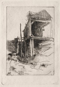 Alte Mühle, Branchville, Connecticut von John Henry Twachtman