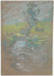 Der Bach von John Henry Twachtman