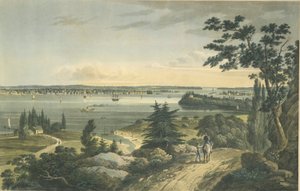 New York von Weehawk von John Hill
