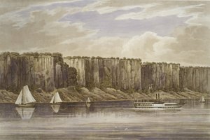 Palisades Nr. 19, Hudson River Portfolio, 1823-24 von John Hill
