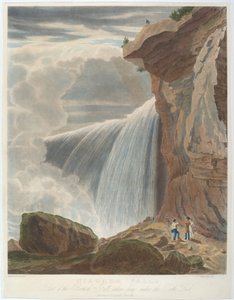 Niagara-Fälle von unterhalb des Tafelbergs