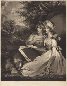 Töchter von Sir Thomas Frankland, Bart. (Die Schwestern) von John Hoppner