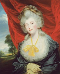 Porträt der Hon. Isabella Ingram, später Marchioness of Hertford von John Hoppner